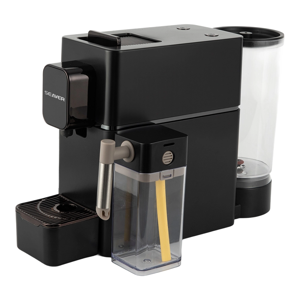 Cafetera de càpsules amb funció de llet